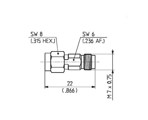 HuberSuhner/Adapter/33_SK-PC24-50-1/199 NE